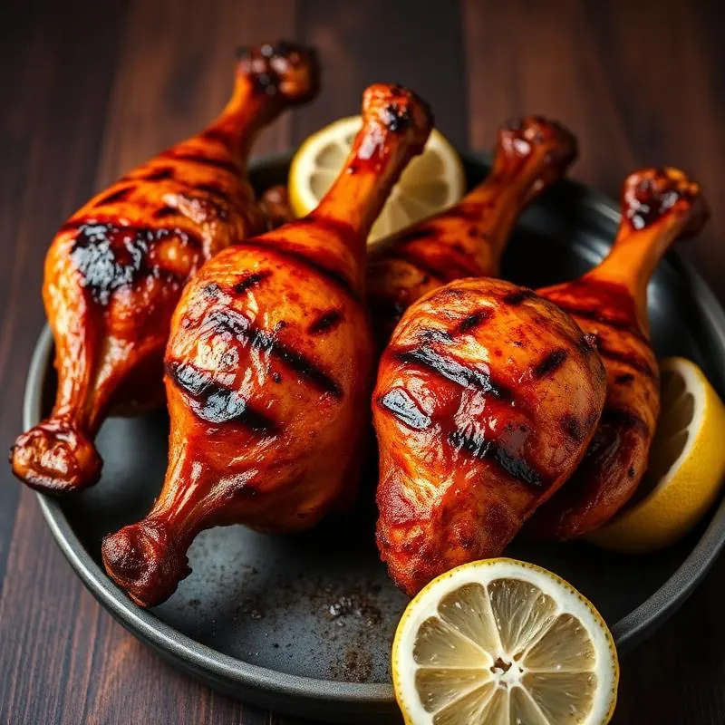 Tandoori chicken legs