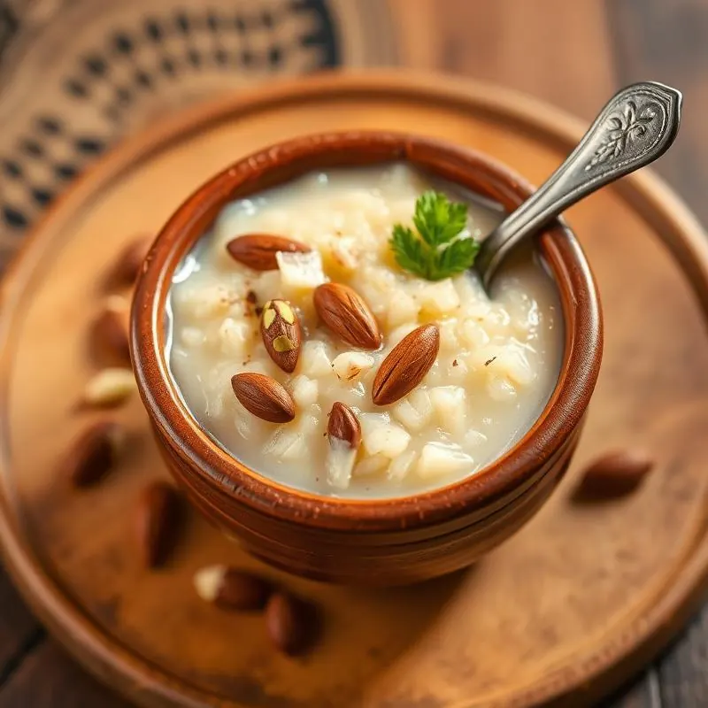 Sweet kheer dessert